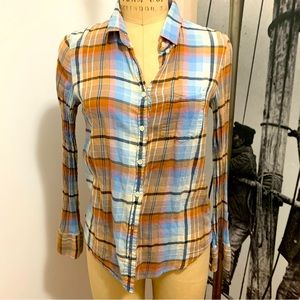 J CREW | plaid shirt